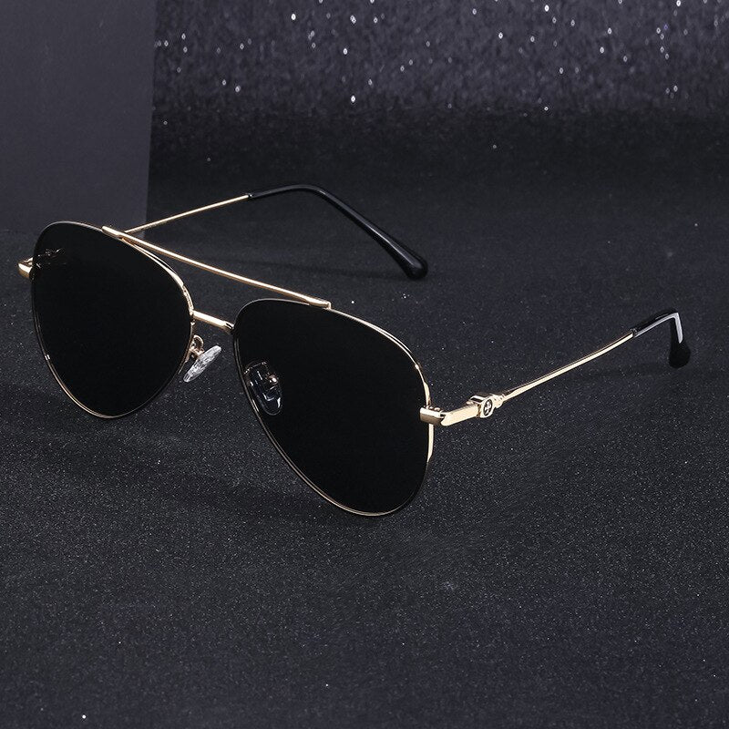 Hommes Premium polarisé Aviation Style conduite lunettes de soleil.