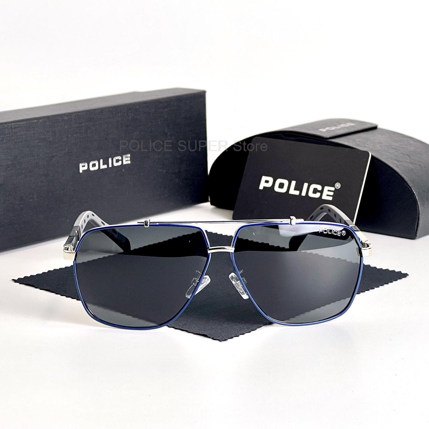 Lunettes de soleil polarisées rétro pour hommes, mode POLICE.