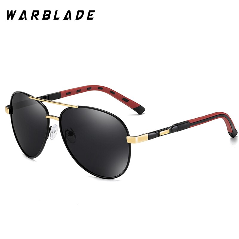 Lunettes de soleil polarisées aviateur classiques pour hommes et femmes.