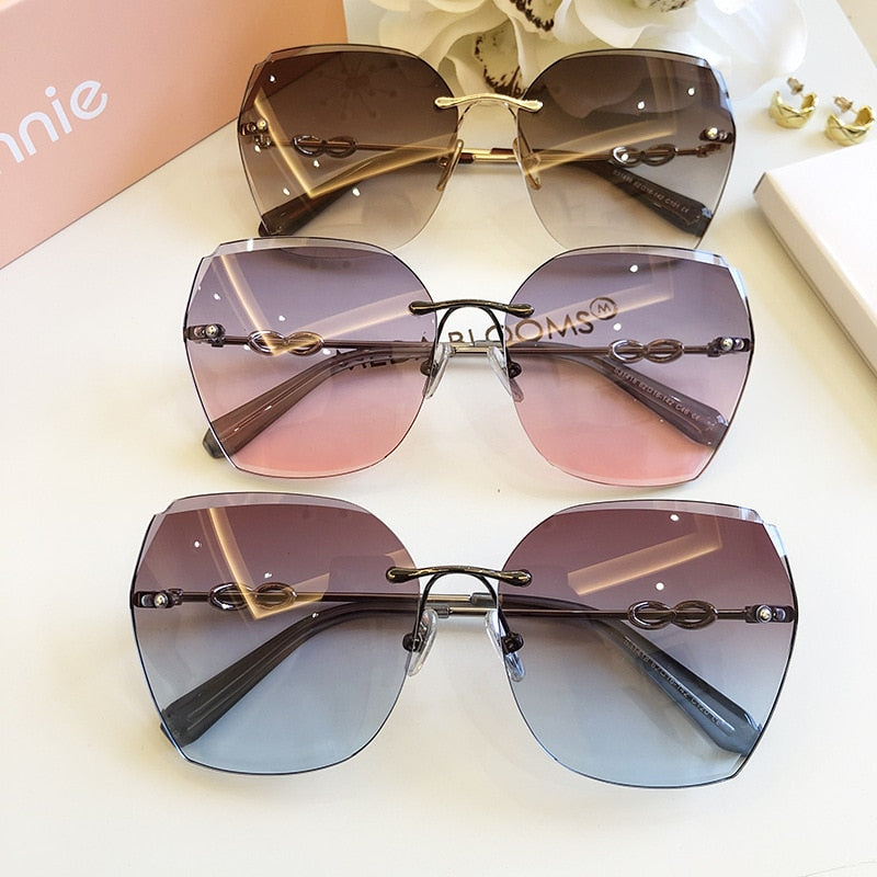 HBK – lunettes de soleil polarisées œil de chat pour femmes.