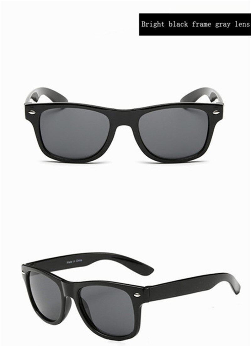 Lunettes de soleil pour enfants de 3 à 15 ans, Cool, pour garçons et filles, à la mode, lentille de revêtement, Protection UV 400, offre spéciale