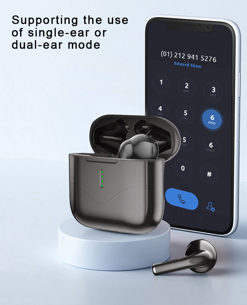 Nouveaux écouteurs Bluetooth, casque d'affaires sans fil Xiaomi compatible, écouteurs à réduction de bruit micro stéréo HD