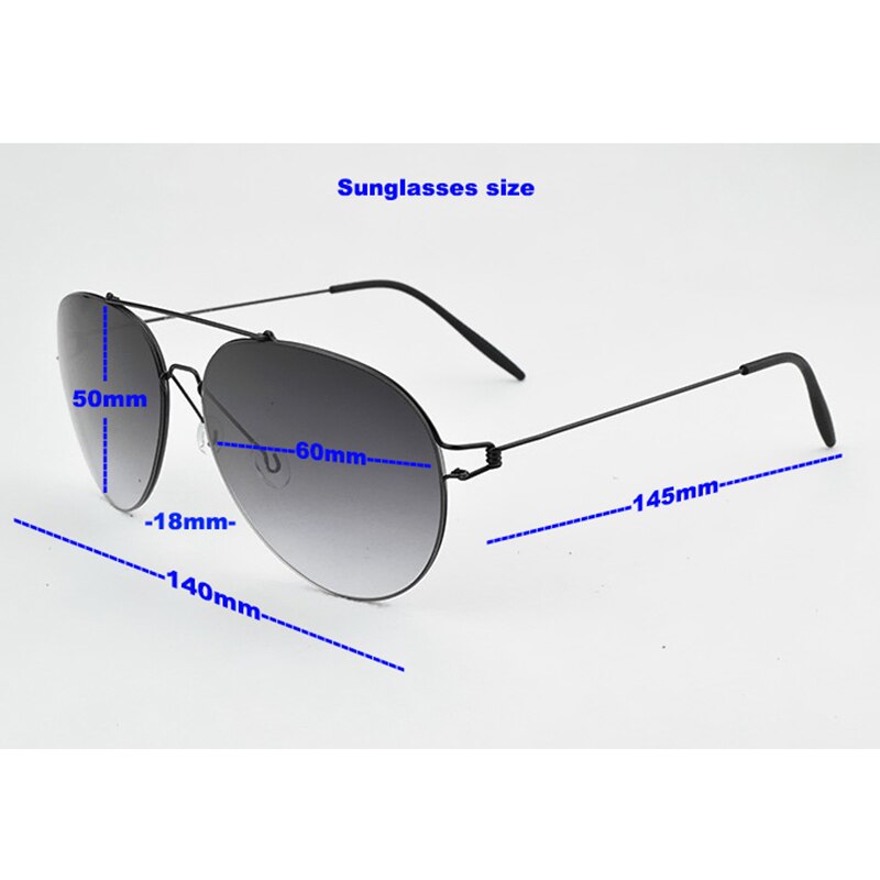 Lunettes de soleil rétro ultralégères pour hommes et femmes, verres de conduite dégradés, titane T3025 oculos.