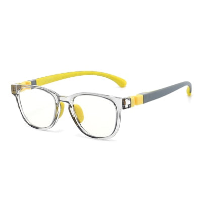 Lunettes à lumière bleue pour enfants sans diplôme, haute qualité, verres d'ordinateur clairs, sans Prescription médicale, montures