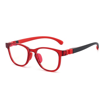 Lunettes à lumière bleue pour enfants sans diplôme, haute qualité, verres d'ordinateur clairs, sans Prescription médicale, montures