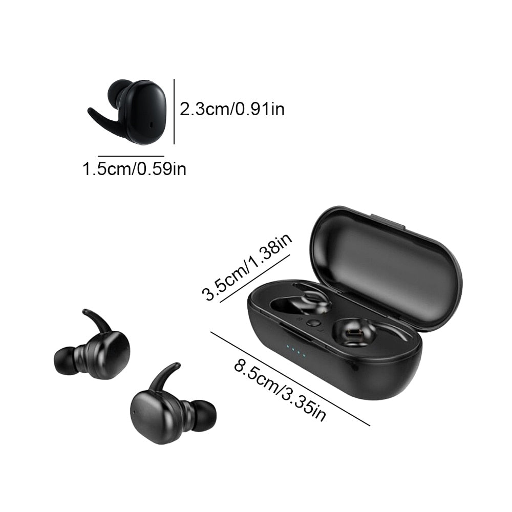 Y30 TWS Bluetooth écouteurs 5.0 casque sans fil intra-auriculaire stéréo réduction du bruit écouteurs étanche sport casque pour Xiaomi