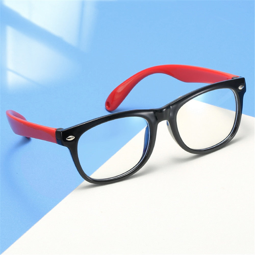 Zilead – lunettes d'ordinateur pour enfants, filtre Anti-lumière bleue, lunettes de jeu, monture en Silicone, lunettes Anti-rayons bleus