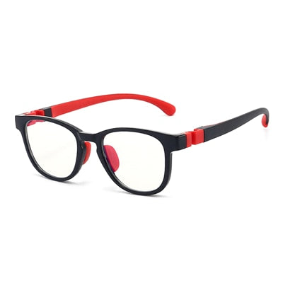 Lunettes à lumière bleue pour enfants sans diplôme, haute qualité, verres d'ordinateur clairs, sans Prescription médicale, montures