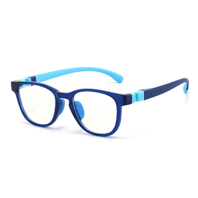 Lunettes à lumière bleue pour enfants sans diplôme, haute qualité, verres d'ordinateur clairs, sans Prescription médicale, montures