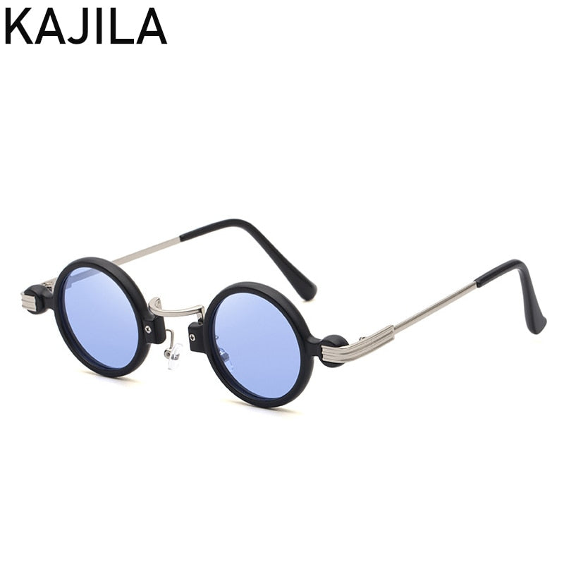 Lunettes De soleil Steampunk rondes Vintage pour hommes.