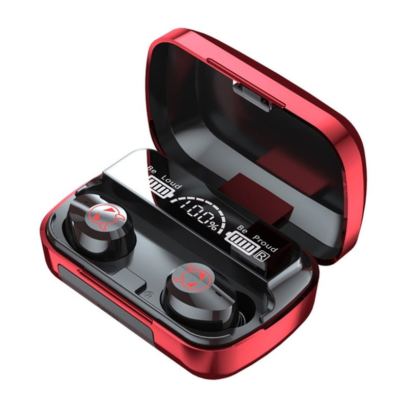 Nouveau casque sans fil TWS Bluetooth 5.1 écouteurs 2200mAh sport casques étanches HiFi 9D écouteurs stéréo avec microphones
