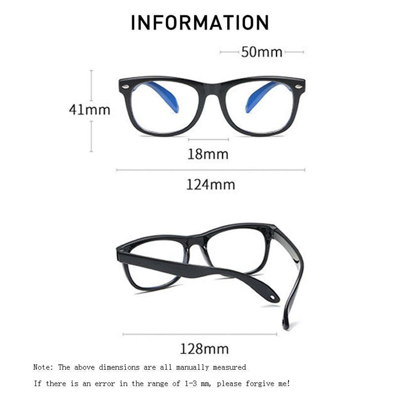 Zilead – lunettes d'ordinateur pour enfants, filtre Anti-lumière bleue, lunettes de jeu, monture en Silicone, lunettes Anti-rayons bleus