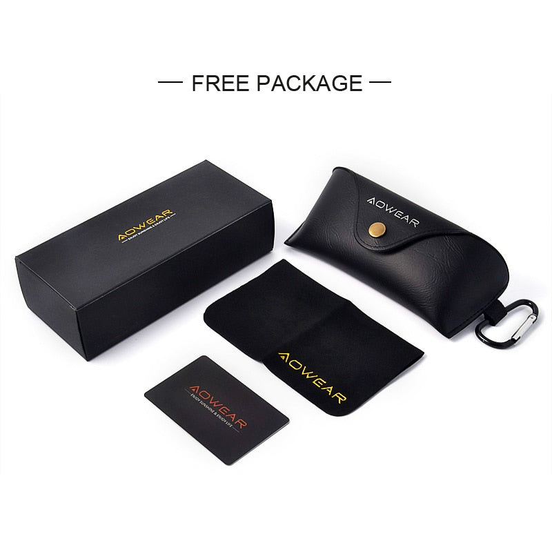 AOWEAR – lunettes de soleil polarisées Vintage de luxe pour femmes.