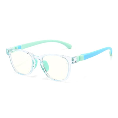 Lunettes à lumière bleue pour enfants sans diplôme, haute qualité, verres d'ordinateur clairs, sans Prescription médicale, montures