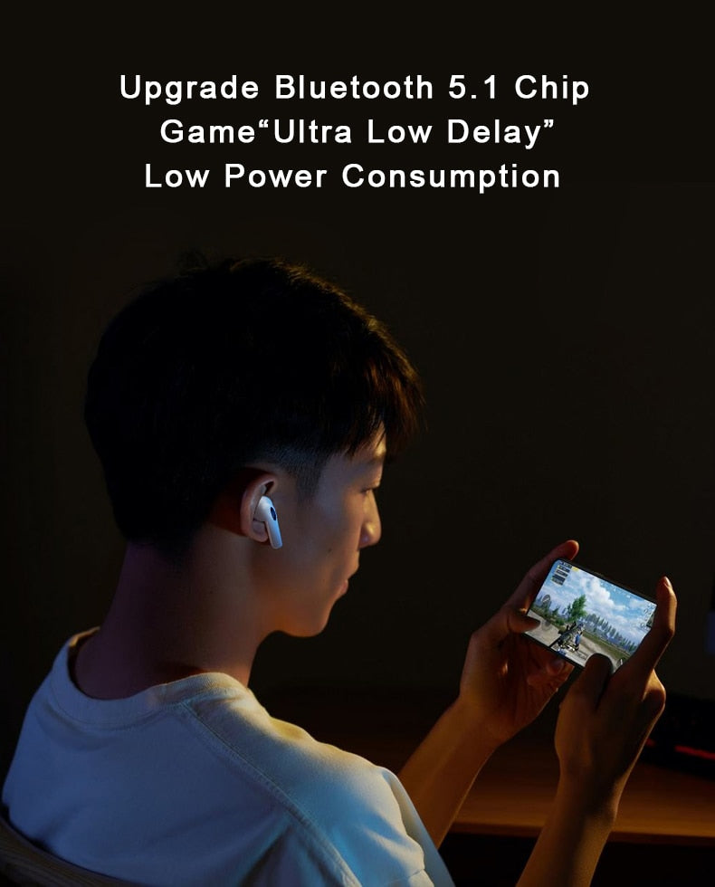 Nouveaux écouteurs Bluetooth, casque d'affaires sans fil Xiaomi compatible, écouteurs à réduction de bruit micro stéréo HD