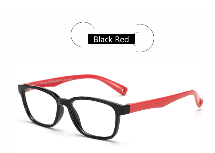 WarBLade – lunettes flexibles pour enfants, avec lanière, monture carrée, pour garçons et filles, degré de myopie, montures optiques TR90, 2020