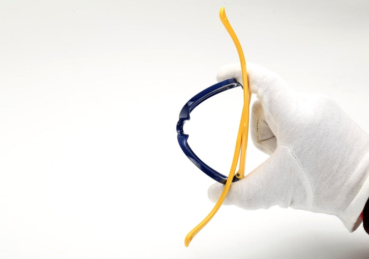 WarBLade – lunettes flexibles pour enfants, avec lanière, monture carrée, pour garçons et filles, degré de myopie, montures optiques TR90, 2020