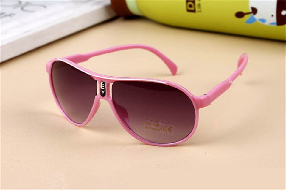 Lunettes de soleil pour enfants Style de marque pour enfants Lunettes de soleil pour garçons Protection UV400 Lunettes de soleil pour filles de sport en plein air