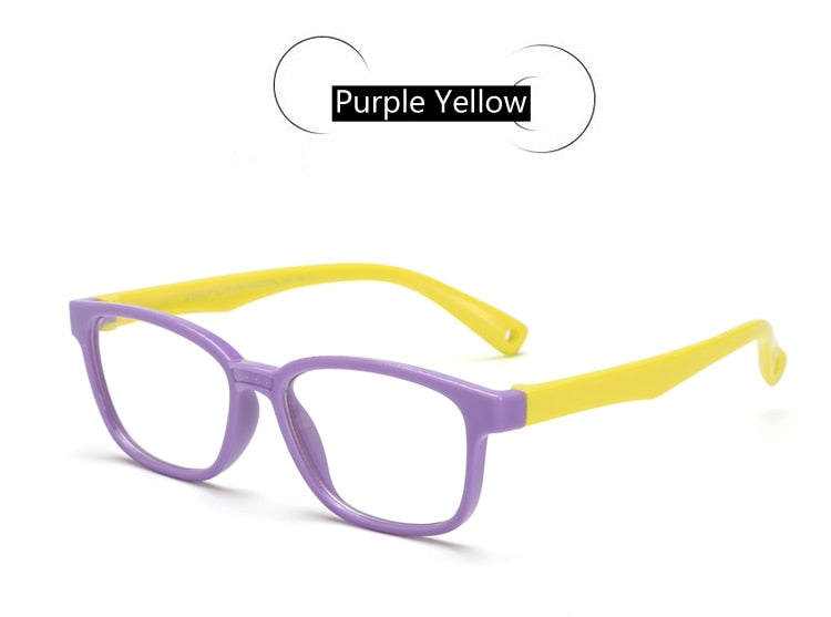 WarBLade – lunettes flexibles pour enfants, avec lanière, monture carrée, pour garçons et filles, degré de myopie, montures optiques TR90, 2020