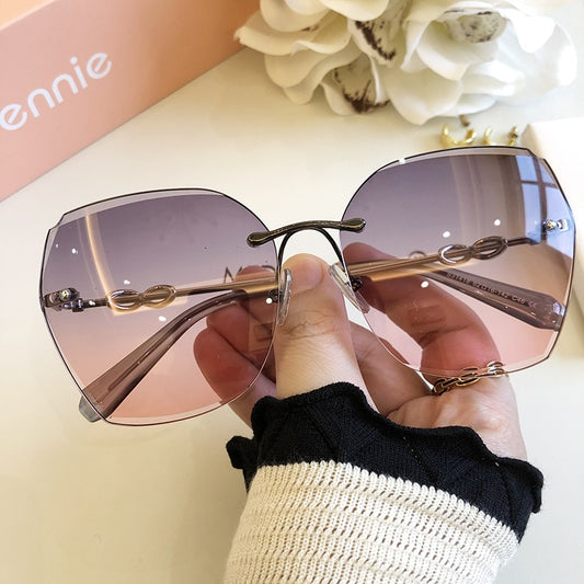 HBK – lunettes de soleil polarisées œil de chat pour femmes.