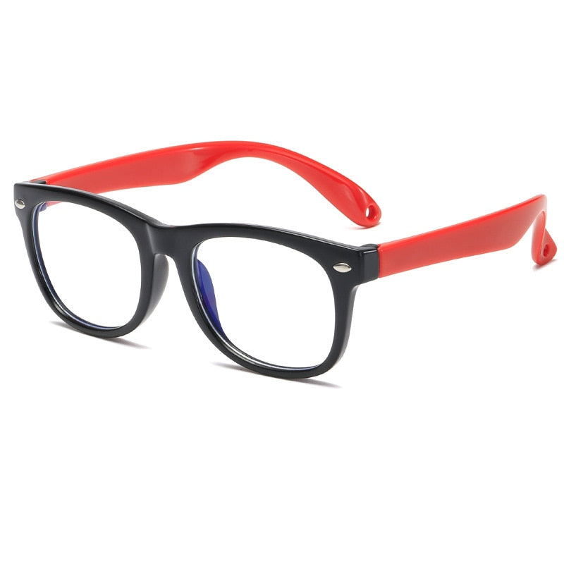Zilead – lunettes d'ordinateur pour enfants, filtre Anti-lumière bleue, lunettes de jeu, monture en Silicone, lunettes Anti-rayons bleus