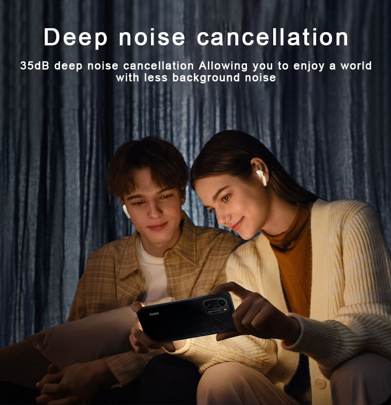 Nouveaux écouteurs Bluetooth, casque d'affaires sans fil Xiaomi compatible, écouteurs à réduction de bruit micro stéréo HD