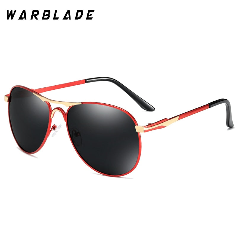 WarBLade – lunettes De soleil polarisées en métal pour hommes et femmes.