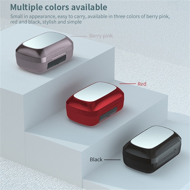 Nouveau casque sans fil TWS Bluetooth 5.1 écouteurs 2200mAh sport casques étanches HiFi 9D écouteurs stéréo avec microphones