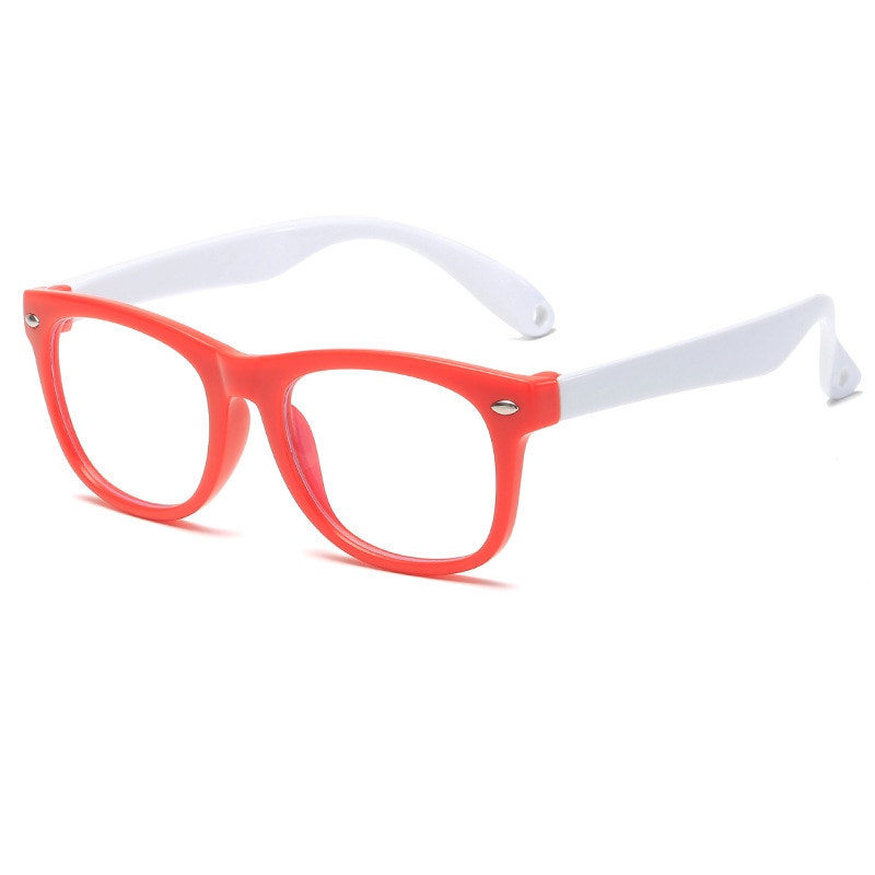Zilead – lunettes d'ordinateur pour enfants, filtre Anti-lumière bleue, lunettes de jeu, monture en Silicone, lunettes Anti-rayons bleus