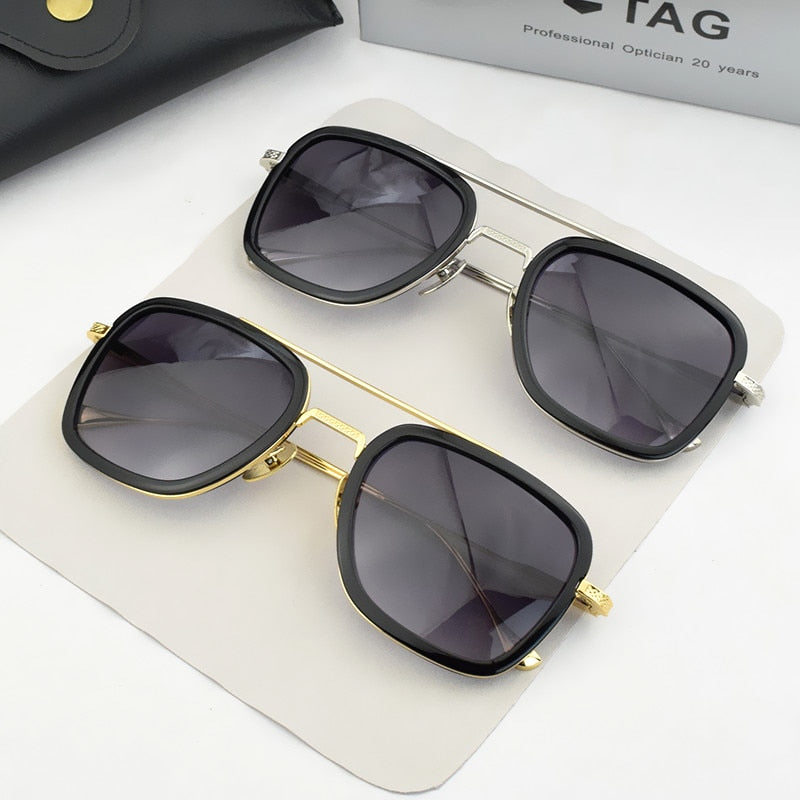 Lunettes de soleil hommes Iron Man Tony Stark, UV400.