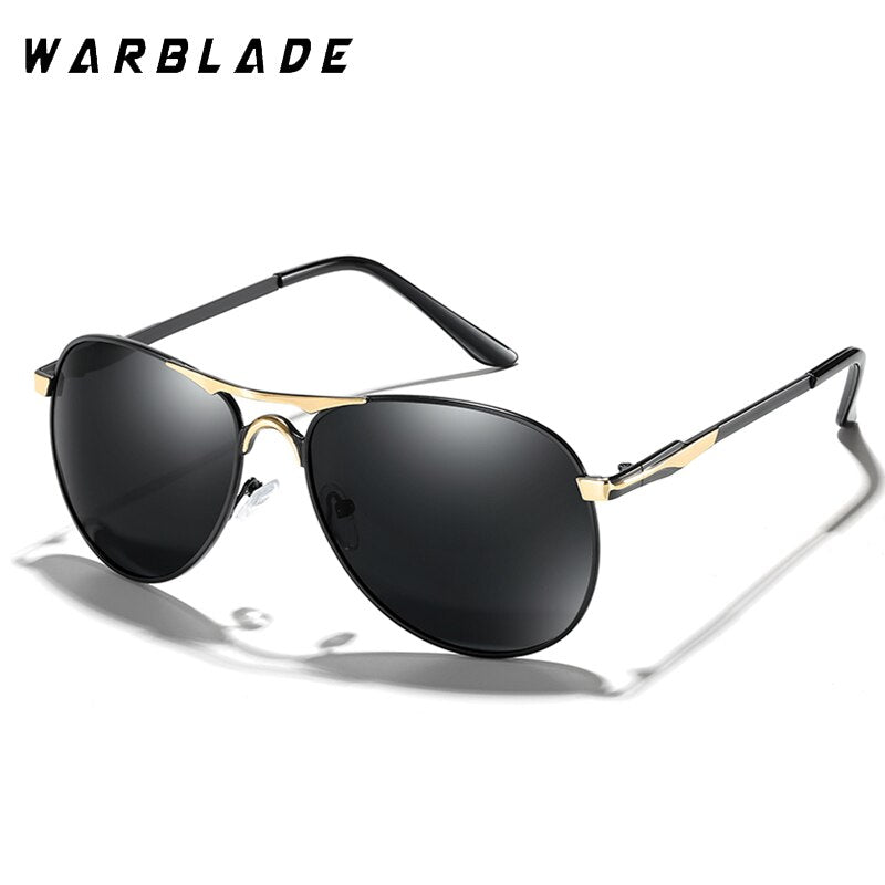 WarBLade – lunettes De soleil polarisées en métal pour hommes et femmes.
