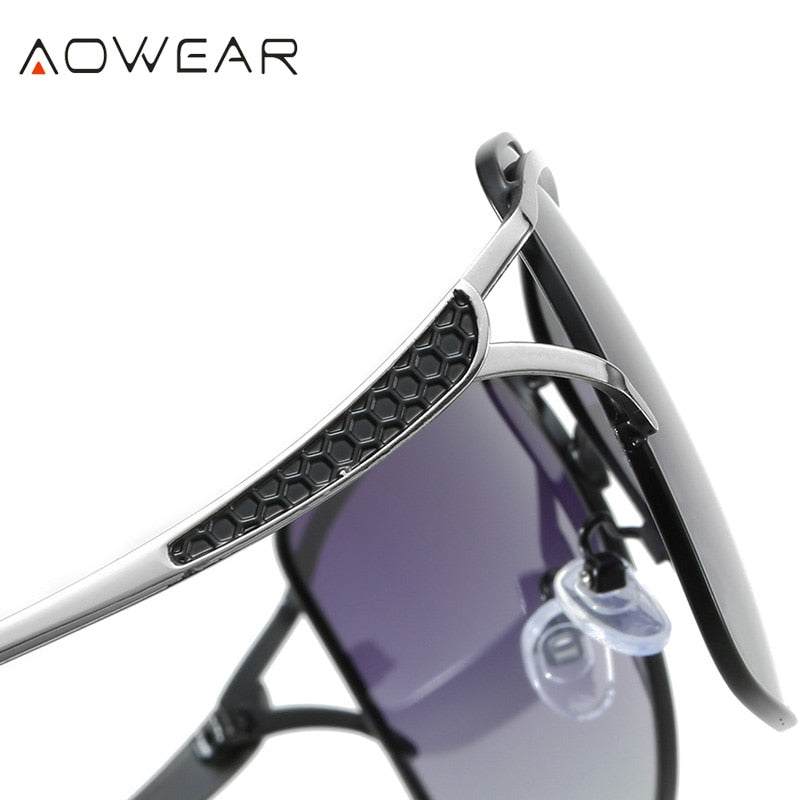 AOWEAR – lunettes de soleil polarisées Vintage de luxe pour femmes.