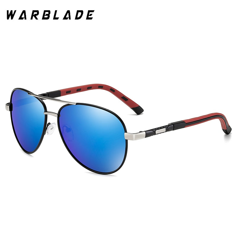 Lunettes de soleil polarisées aviateur classiques pour hommes et femmes.