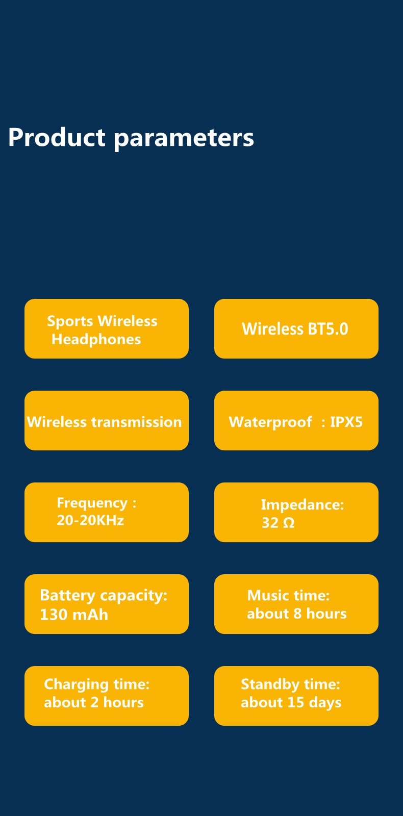TWS cou sans fil Bluetooth 5.0 écouteurs magnétique sport course casque étanche écouteurs réduction du bruit casque