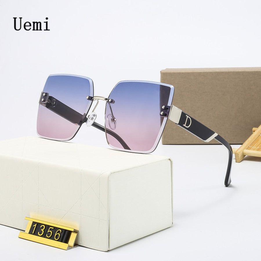 Lunettes de soleil sans bords pour hommes et femmes.