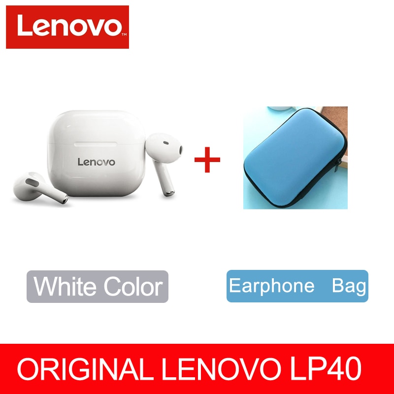 Lenovo LP40 TWS écouteur sans fil Bluetooth 5.0