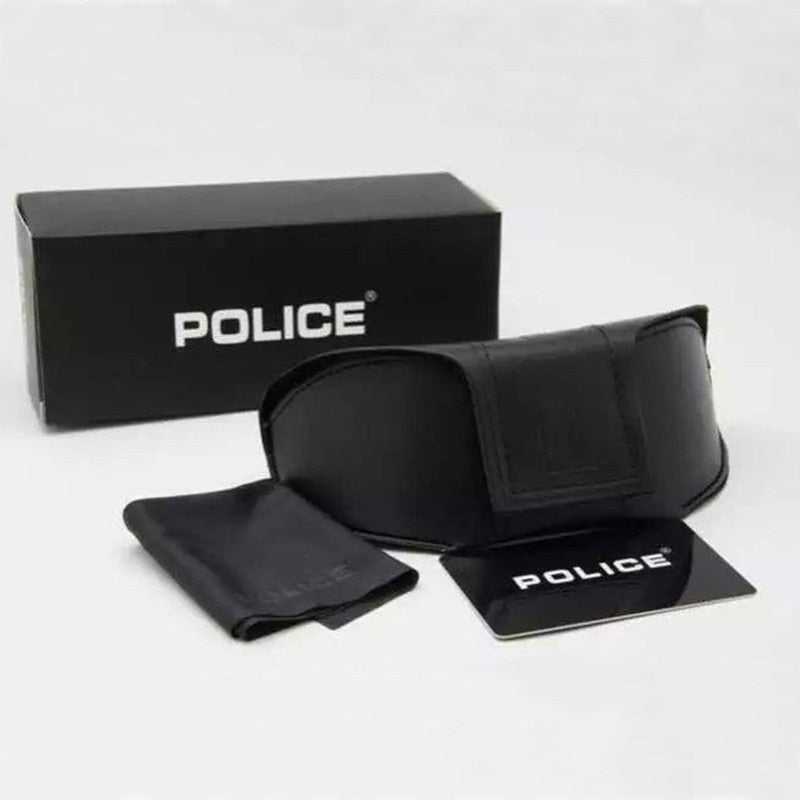 Lunettes de soleil polarisées UV400 pour homme, marque POLICE.