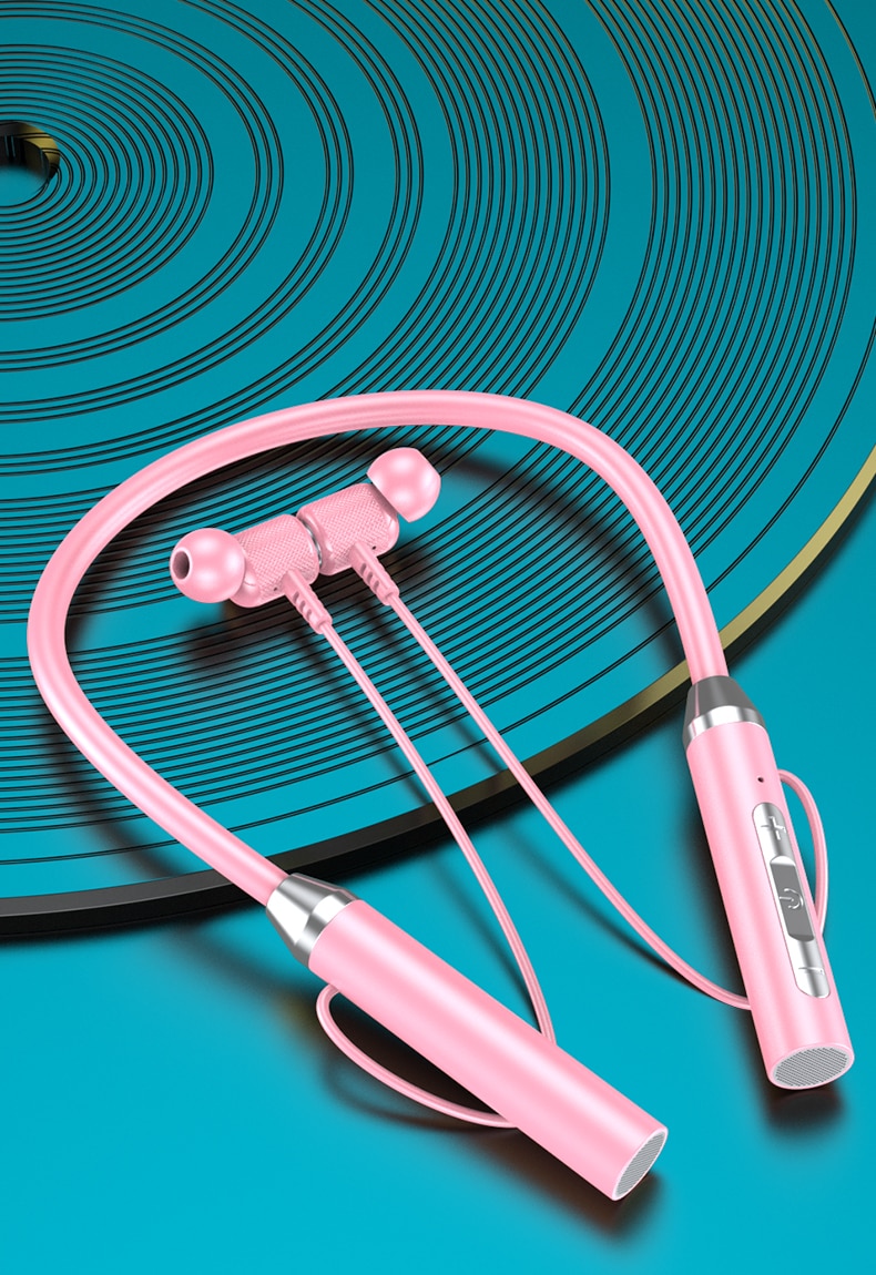 TWS cou sans fil Bluetooth 5.0 écouteurs magnétique sport course casque étanche écouteurs réduction du bruit casque