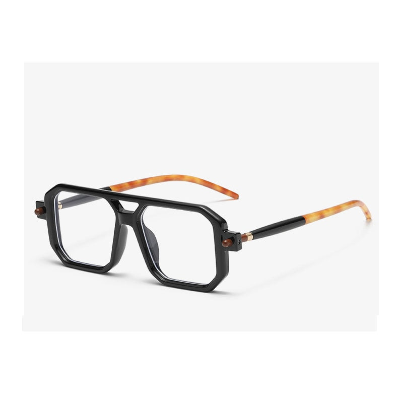 Lunettes de soleil carrées UV400 pour femmes et hommes.