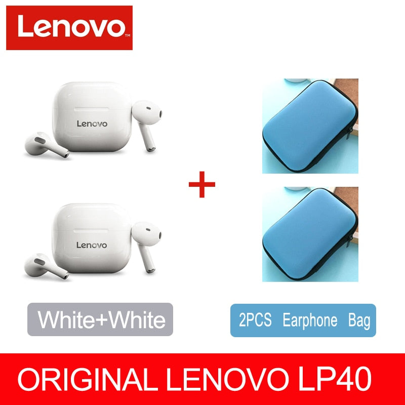 Lenovo LP40 TWS écouteur sans fil Bluetooth 5.0