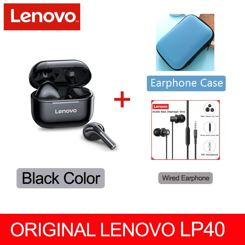 Lenovo LP40 TWS écouteur sans fil Bluetooth 5.0