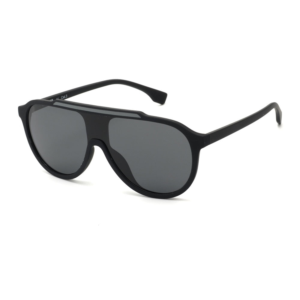 JM – lunettes de soleil rondes polarisées pour hommes et femmes.