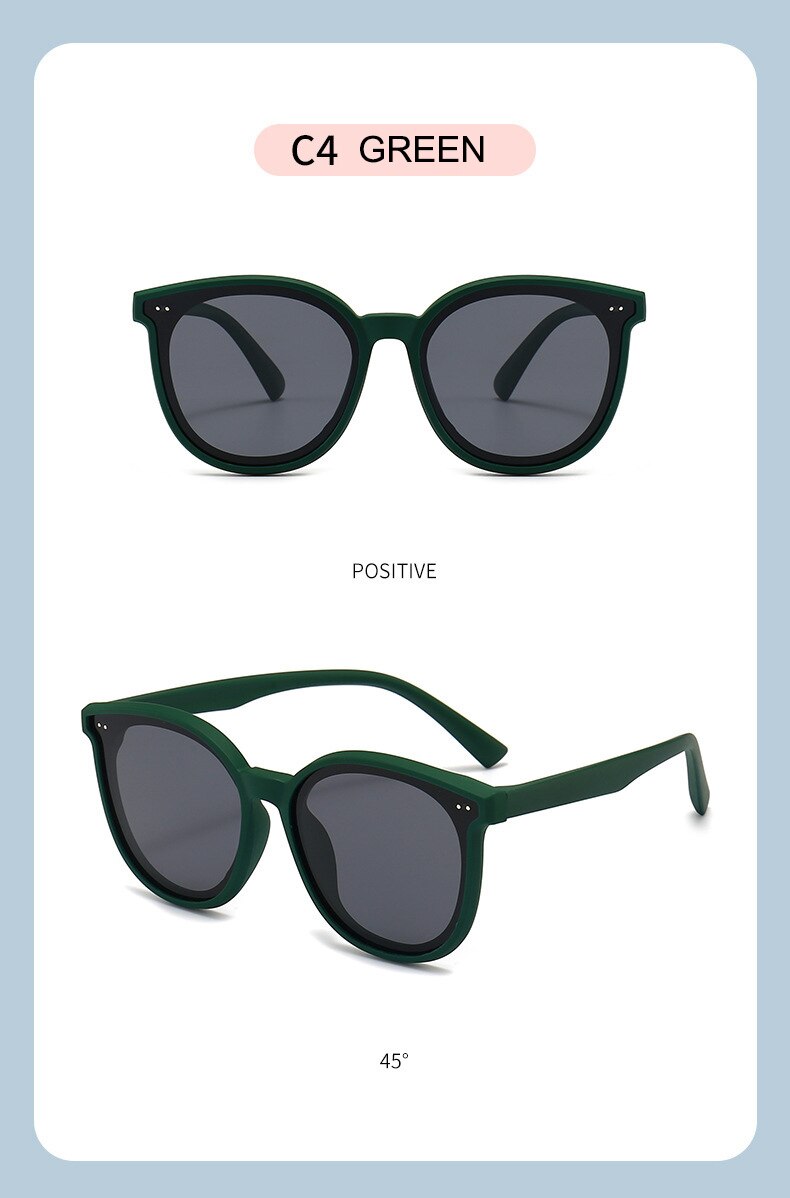 Lunettes de soleil polarisées pour enfants de 3 à 12 ans, monture en TPEE souple, Design œil de chat, Protection solaire UV400