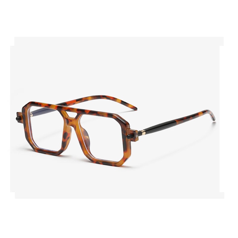 Lunettes de soleil carrées UV400 pour femmes et hommes.