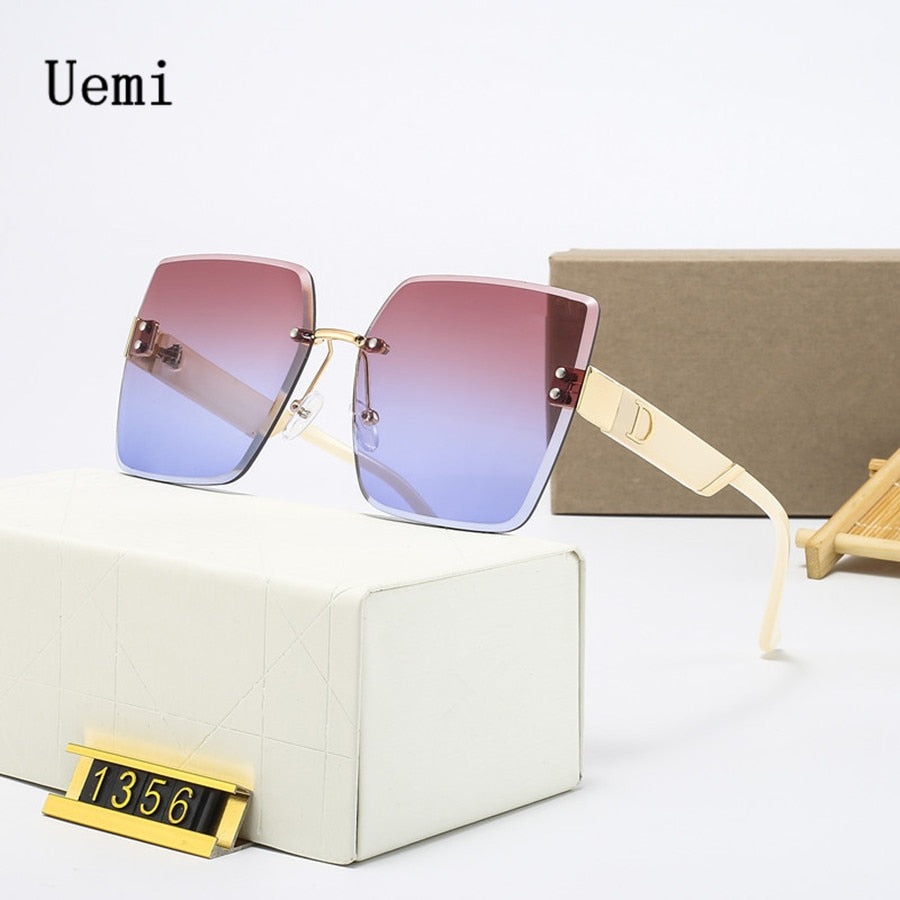 Lunettes de soleil sans bords pour hommes et femmes.