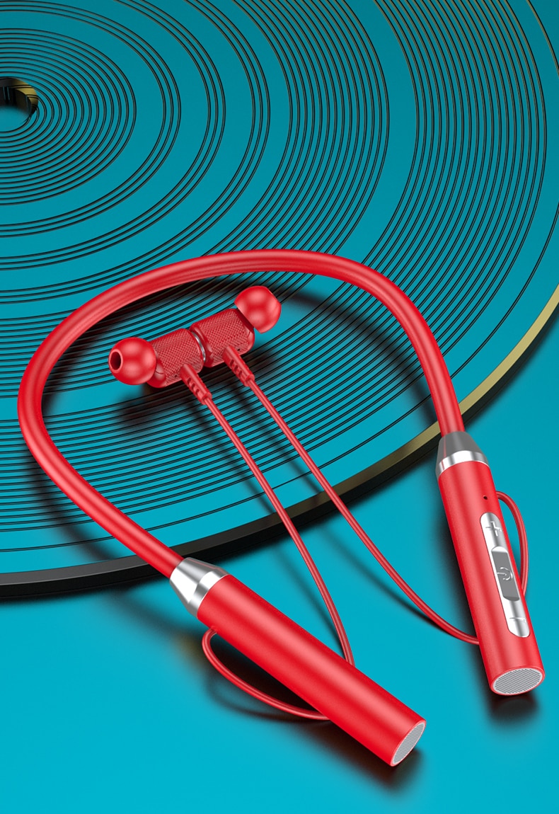 TWS cou sans fil Bluetooth 5.0 écouteurs magnétique sport course casque étanche écouteurs réduction du bruit casque