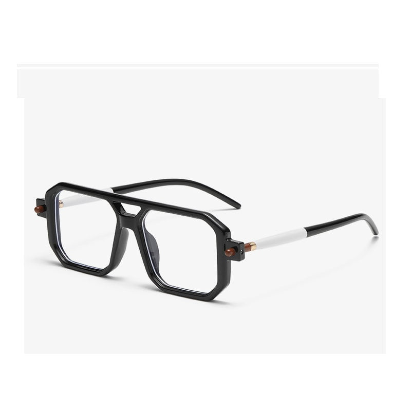 Lunettes de soleil carrées UV400 pour femmes et hommes.