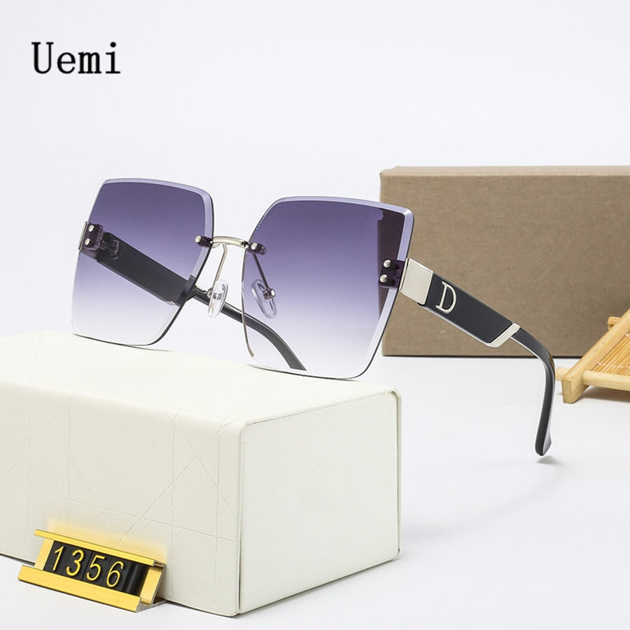 Lunettes de soleil sans bords pour hommes et femmes.