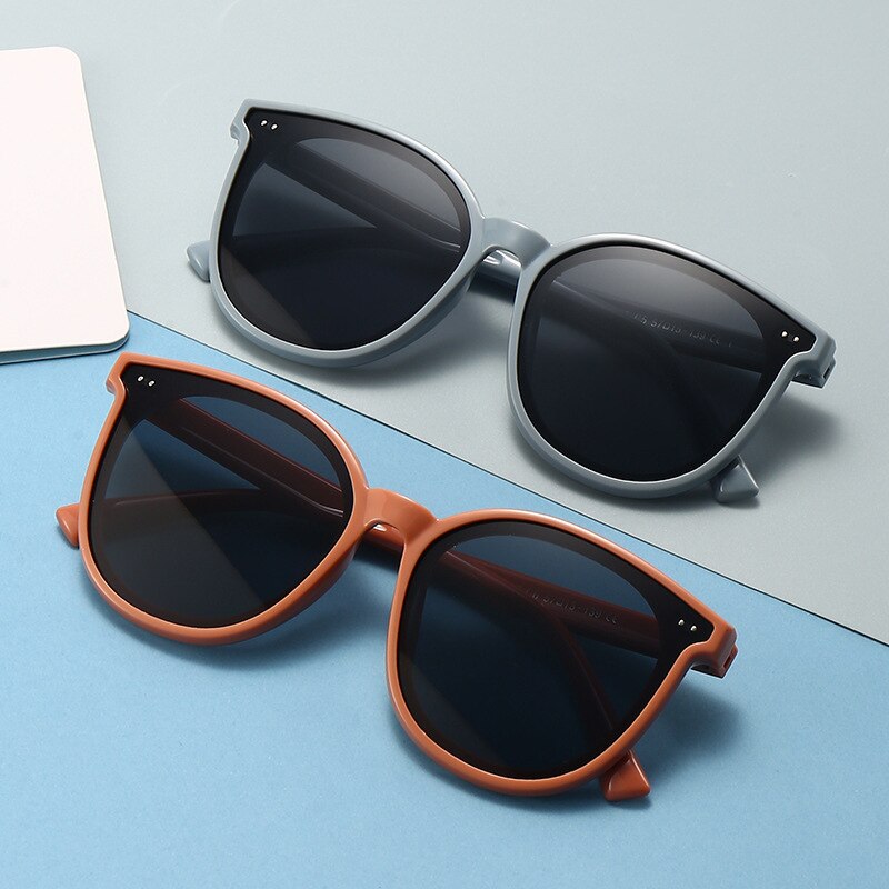 Lunettes de soleil polarisées pour enfants de 3 à 12 ans, monture en TPEE souple, Design œil de chat, Protection solaire UV400