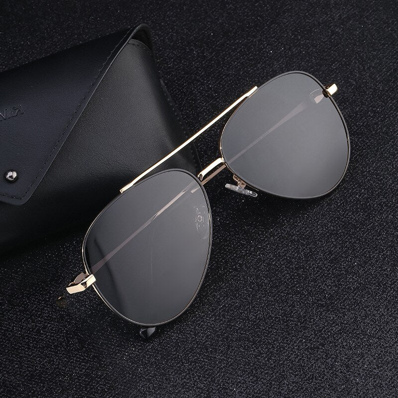 Hommes Premium polarisé Aviation Style conduite lunettes de soleil.